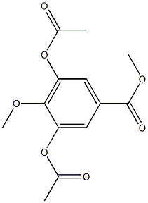 Benzoic acid, 3,5-bis(acetyloxy)-4-methoxy-, methyl ester