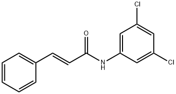 N-(3,5-dichlorophenyl)cinnamamide Struktur