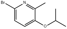 6-Bromo-3-isopropoxy-2-methylpyridine, 1392466-94-2, 結(jié)構(gòu)式