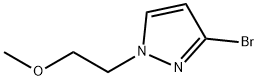 3-Bromo-1-(2-methoxy-ethyl)-1H-pyrazole Struktur