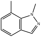 1,7-Dimethyl-1H-indazole Struktur