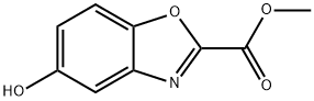 methyl 5-hydroxy-1,3-benzoxazole-2-carboxylate Struktur