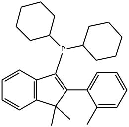 dicyclohexyl[1,1-dimethyl-2-(2-methylphenyl)-1H-inden-3-yl]Phosphine|