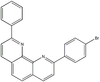 1,10-Phenanthroline, 2-(4-bromophenyl)-9-phenyl- Structure