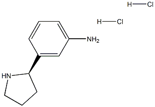 3-((2R)PYRROLIDIN-2-YL)PHENYLAMINE DIHYDROCHLORIDE Struktur