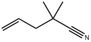 4-Pentenenitrile,2,2-dimethyl- Struktur