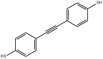 4,4'-(ethyne-1,2-diyl)dibenzenethiol Struktur