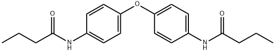 N,N'-[oxybis(4,1-phenylene)]dibutanamide Struktur