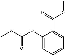 Benzoic acid, 2-(1-oxopropoxy)-, methyl ester