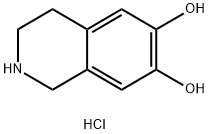 6,7-Dihydroxytetrahydroisoquinoline Struktur