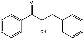 1-Propanone, 2-hydroxy-1,3-diphenyl- Struktur