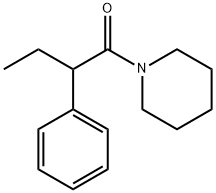 1-Butanone,2-phenyl-1-(1-piperidinyl)- Struktur