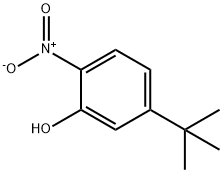 5-(叔丁基)-2-硝基苯酚, 5651-77-4, 結(jié)構(gòu)式