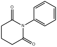 1-phenylpiperidine-2,6-dione Struktur