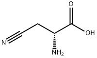 D-Alanine, 3-cyano- Struktur