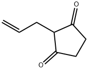 1,3-Cyclopentanedione, 2-(2-propenyl)- Struktur