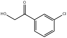 Ethanone, 1-(3-chlorophenyl)-2-hydroxy- Struktur