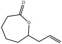 2-Oxepanone, 7-(2-propenyl)- Struktur