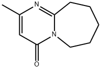 Pyrimido[1,2-a]azepin-4(6H)-one, 7,8,9,10-tetrahydro-2-methyl- Struktur