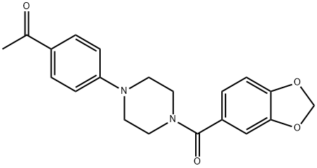 1-(4-(4-(benzo[d][1,3]dioxole-5-carbonyl)piperazin-1-yl)phenyl)ethan-1-one price.