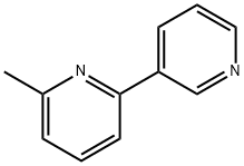 6-Methyl-2,3'-bipyridine Struktur