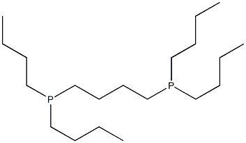 Phosphine, 1,4-butanediylbis[dibutyl- Struktur