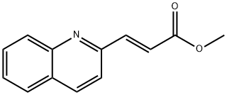 2-Propenoic acid, 3-(2-quinolinyl)-, methyl ester, (2E)-