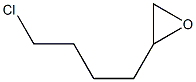 Oxirane, (4-chlorobutyl)- Struktur