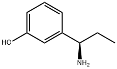 3-((1R)-1-AMINOPROPYL)PHENOL Struktur