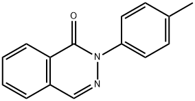 1(2H)-Phthalazinone, 2-(4-methylphenyl) Structure