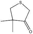 3(2H)-Thiophenone, dihydro-4,4-dimethyl- Struktur