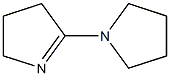 2H-Pyrrole,3,4-dihydro-5-(1-pyrrolidinyl)- Struktur