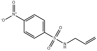 4-nitro-N-(prop-2-en-1-yl)benzenesulfonamide Struktur