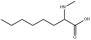 2-(METHYLAMINO)OCTANOIC ACID Struktur