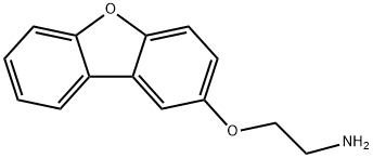 2-(Dibenzofuran-2-yloxy)-ethylamine Struktur