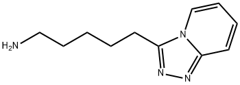 5-[1,2,4]Triazolo[4,3-a]pyridin-3-yl-pentylamine Struktur