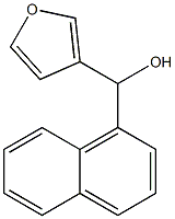 FURAN-3-YL(NAPHTHALEN-1-YL)METHANOL Struktur