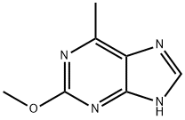 2-Methoxy-6-methyl-9H-purine Struktur