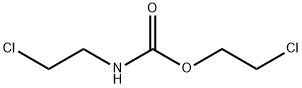 (2-Chloro-ethyl)-carbamic acid 2-chloro-ethyl ester Struktur