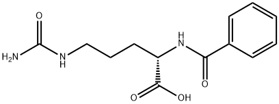 a-N-Benzoyl-L-citrulline Struktur