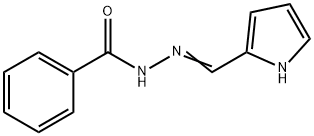 N'-[(E)-1H-pyrrol-2-ylmethylidene]benzohydrazide Struktur