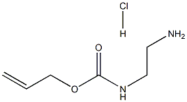 ALLYL N-(2-AMINOETHYL)CARBAMATE HCL Struktur