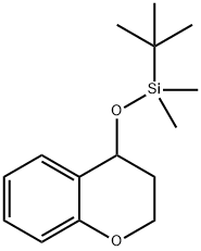 TERT-BUTYL(CHROMAN-4-YLOXY)DIMETHYLSILANE Struktur