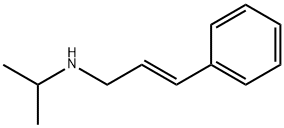 [(2E)-3-phenylprop-2-en-1-yl](propan-2-yl)amine Struktur