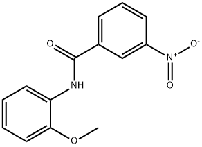 N-(2-methoxyphenyl)-3-nitrobenzamide Struktur