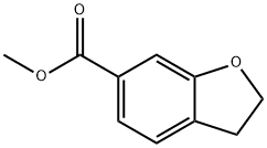 Methyl 2,3-dihydrobenzofuran-6-carboxylate Struktur