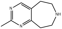 2-methyl-5H,6H,7H,8H,9H-pyrimido[4,5-d]azepine Struktur