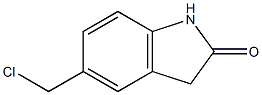 5-(chloromethyl)-1,3-dihydroindol-2-one Struktur