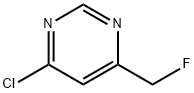 4-CHLORO-6-(FLUOROMETHYL)PYRIMIDINE Struktur