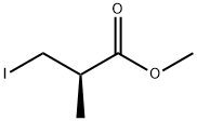 3-iodo-2(R)-methyl-propionic acid methyl ester Struktur